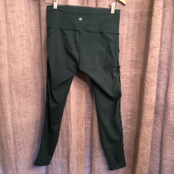 Lululemon Essential Rhythm Green Pants - Picture 5 of 8